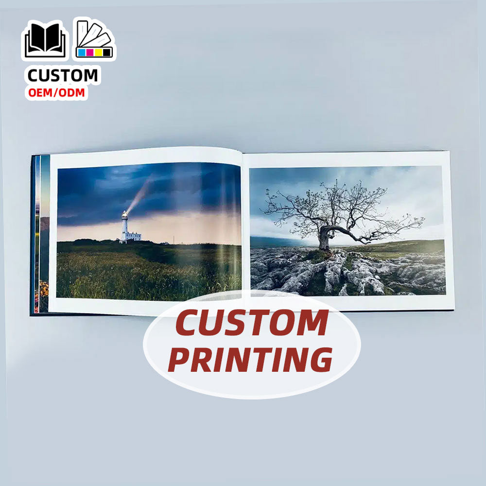 Custom Art Book & Photo Book Printing Service | OEM/ODM, Premium Full-Color, Lay-Flat Binding