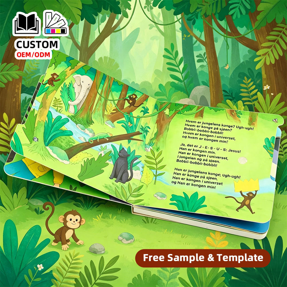Custom Children's Book Printing Service | OEM/ODM, Board Books, Picture Books, Full-Color