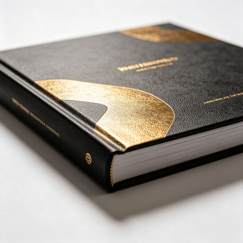 Custom Hardcover Book Printing Service | OEM/ODM, Gold Foil Stamping, Full-Color