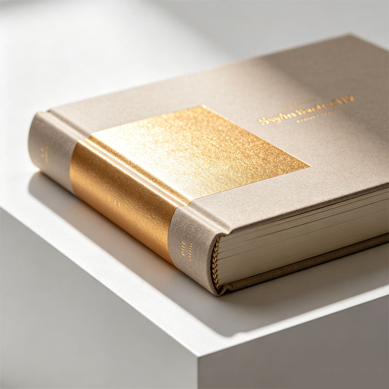 Custom Hardcover Book Printing Service | OEM/ODM, Gold Foil Stamping, Full-Color