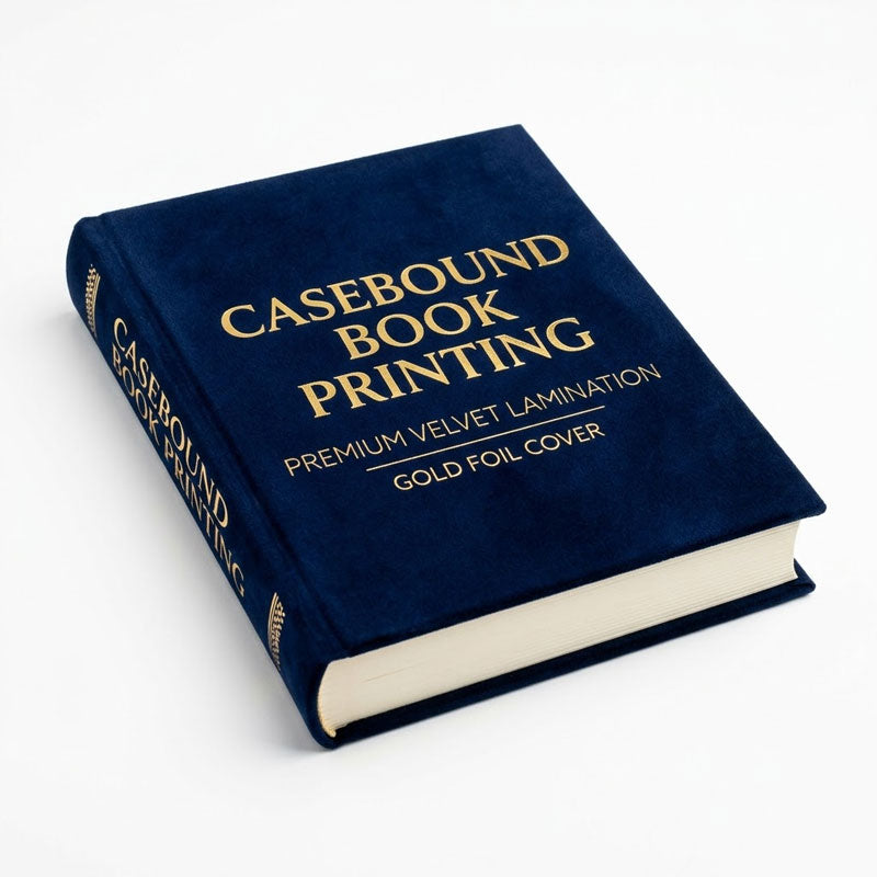 Custom Hardcover Book Printing Service | OEM/ODM, Gold Foil Stamping, Full-Color